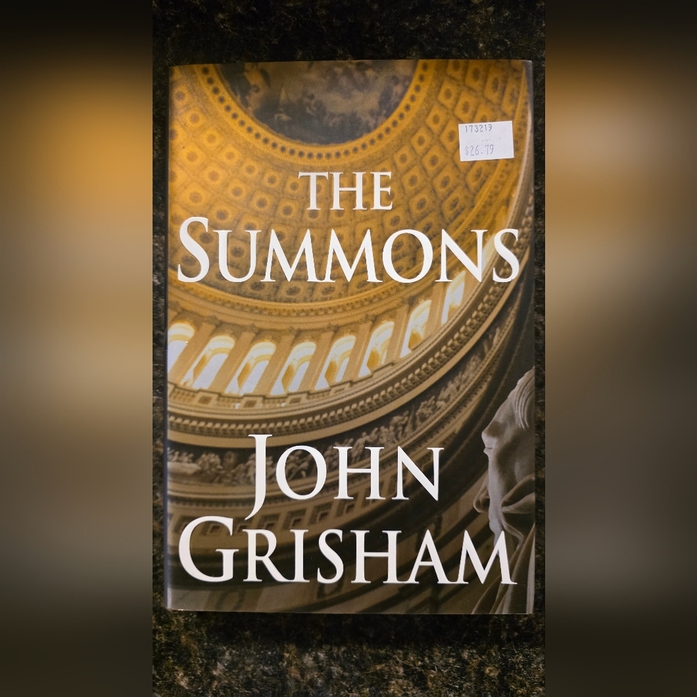 John Grisham The Summons Hard Cover Book